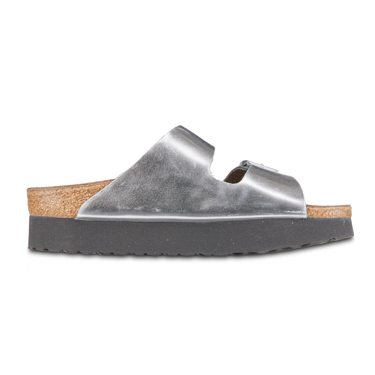 Birkenstock Women's Papillio Arizona Platform Natural Leather Sandals - Image 7
