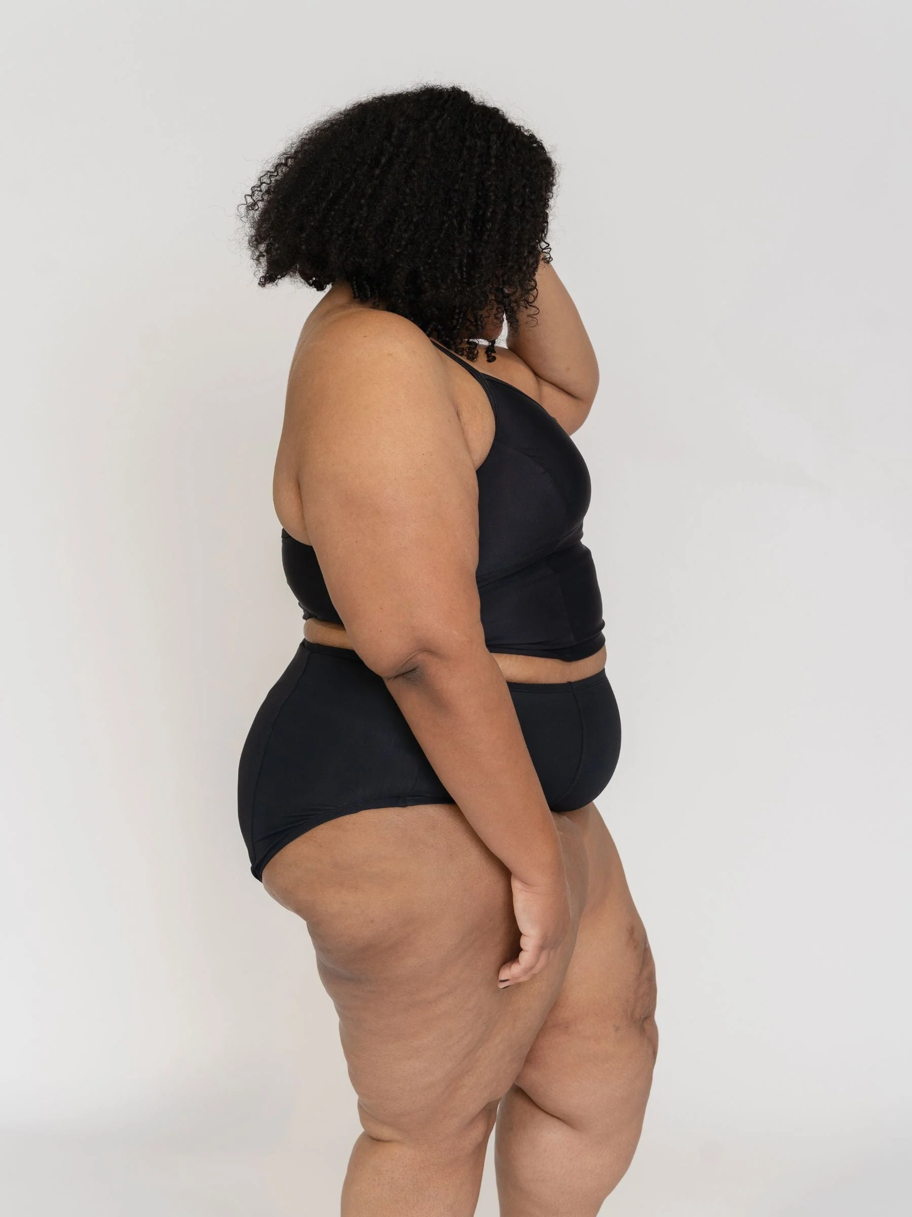 Black Classic Crop Top - Image 4
