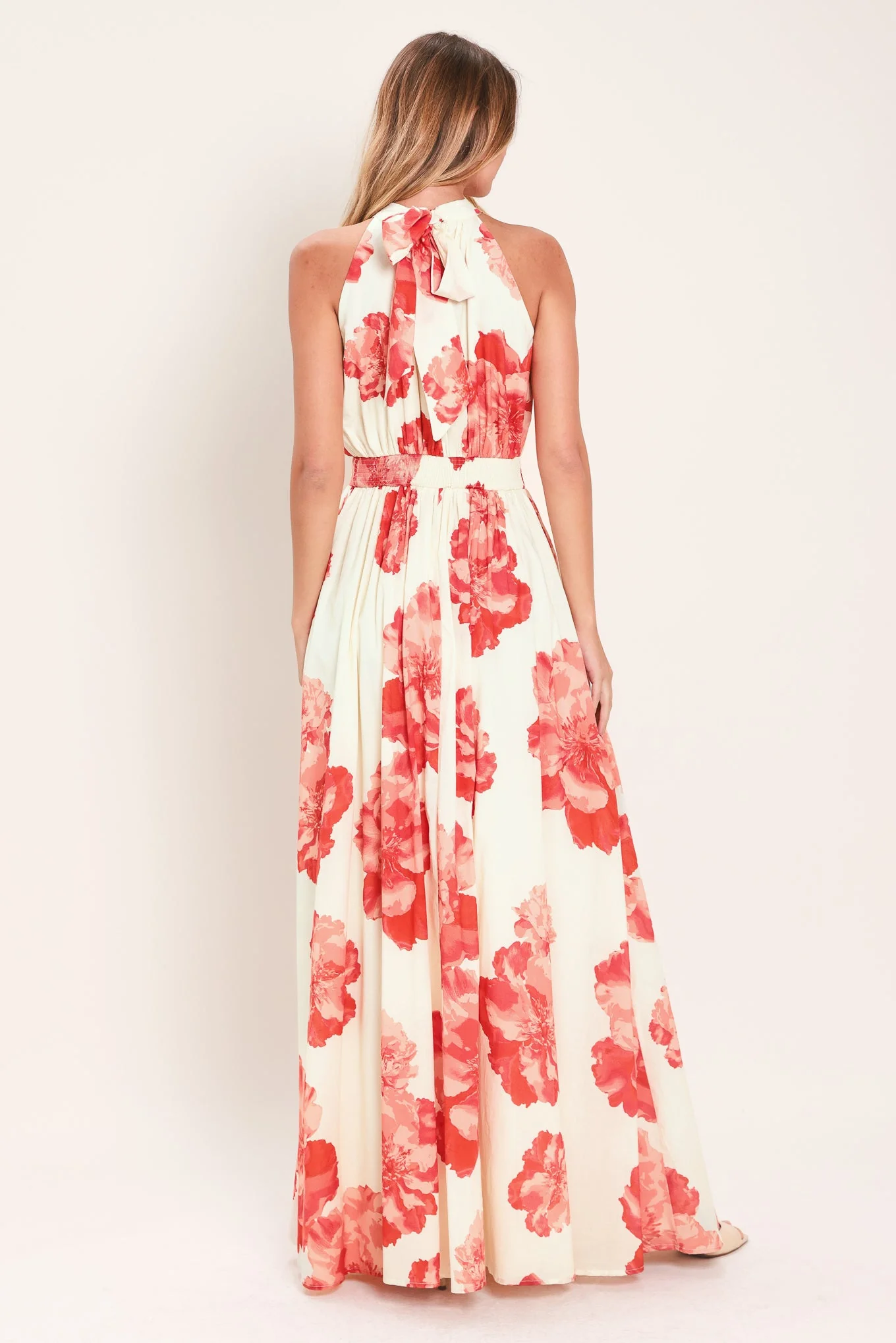 Blooming Love Woven Maxi Dress - Image 7