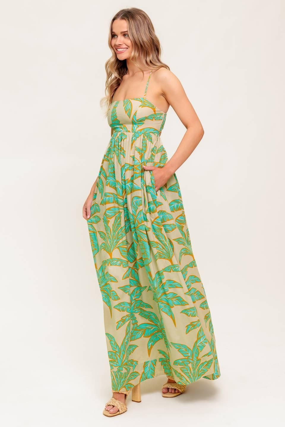 Blossom Spell Woven Maxi Dress - Image 6