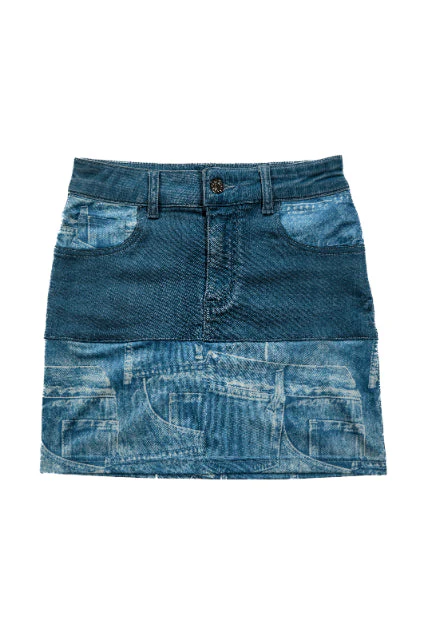 Blue Jean Girls Swim Set Short - Image 6