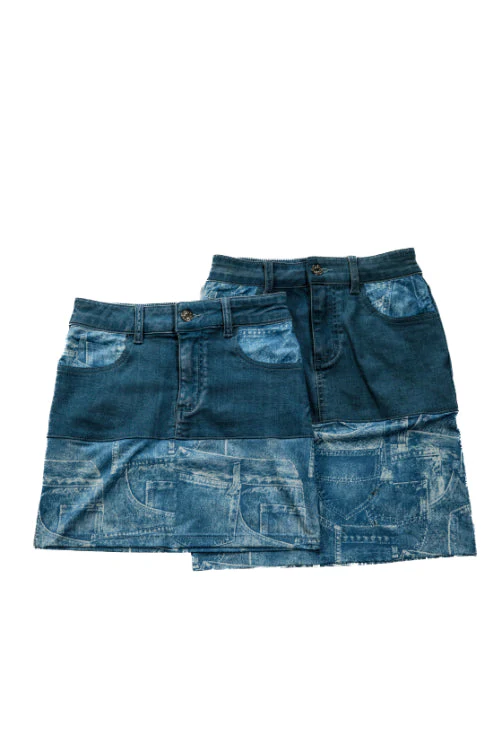 Blue Jean Girls Swim Set Short - Image 7