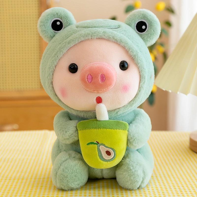 Boba Pig Stuffed Animal Soft Plushie Gift for Girls & Boys - Image 23