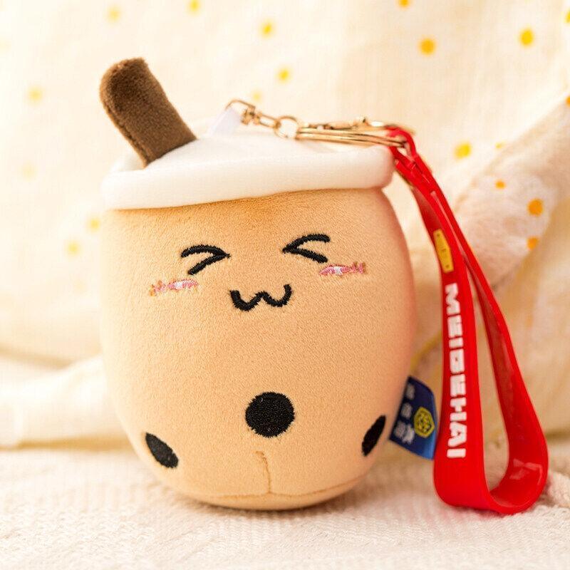 Boba Plush Keychain 3 pcs Set for Car Keys and Kawaii Gift Lovers - Image 8