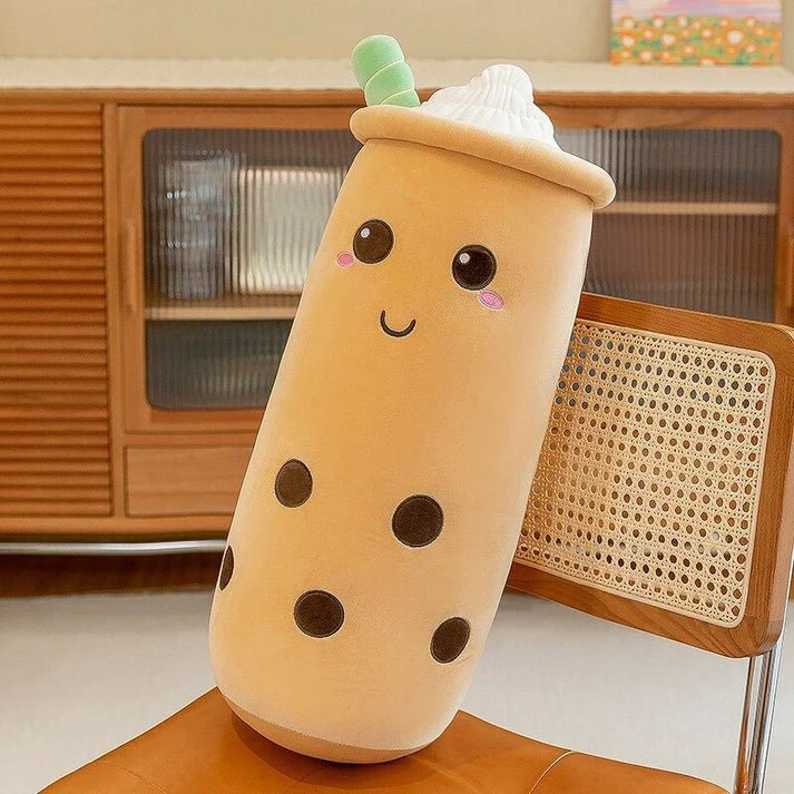 Boba Tea Plush Pillow Cute Bubble Tea Stuffed Animal Toy - Image 26