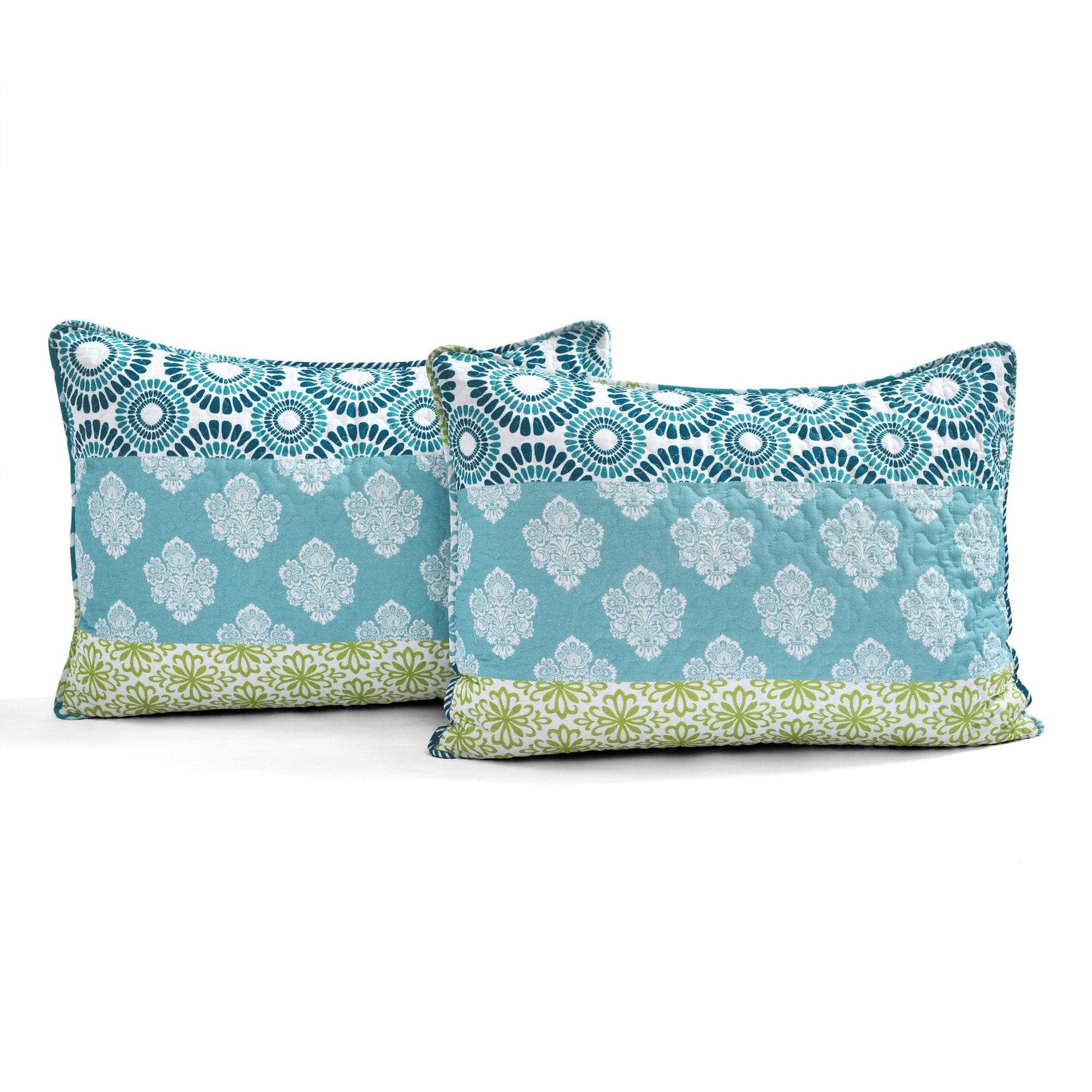 Bohemian Stripe Quilt 3 Piece Set - Image 15