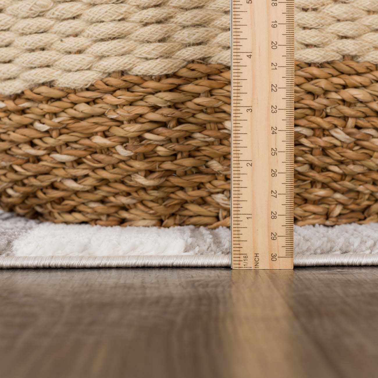 Bojana Broken-Striped Area Rug - Image 9