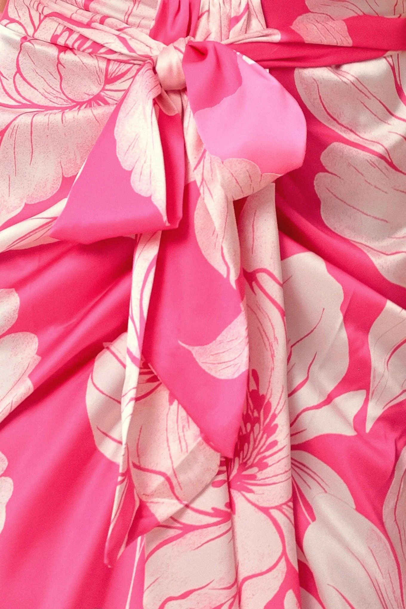 Bold Petalia Woven Midi Dress - Image 7