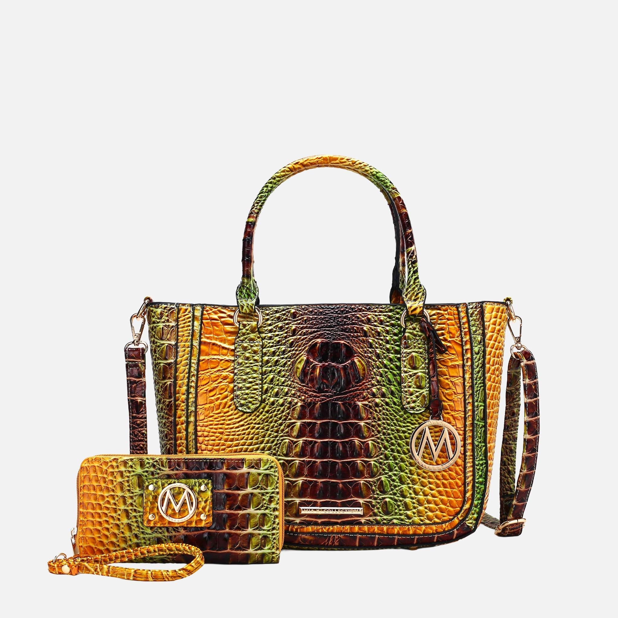 Bonnie Gradient Croc Shoulder Bag and Set - Image 2