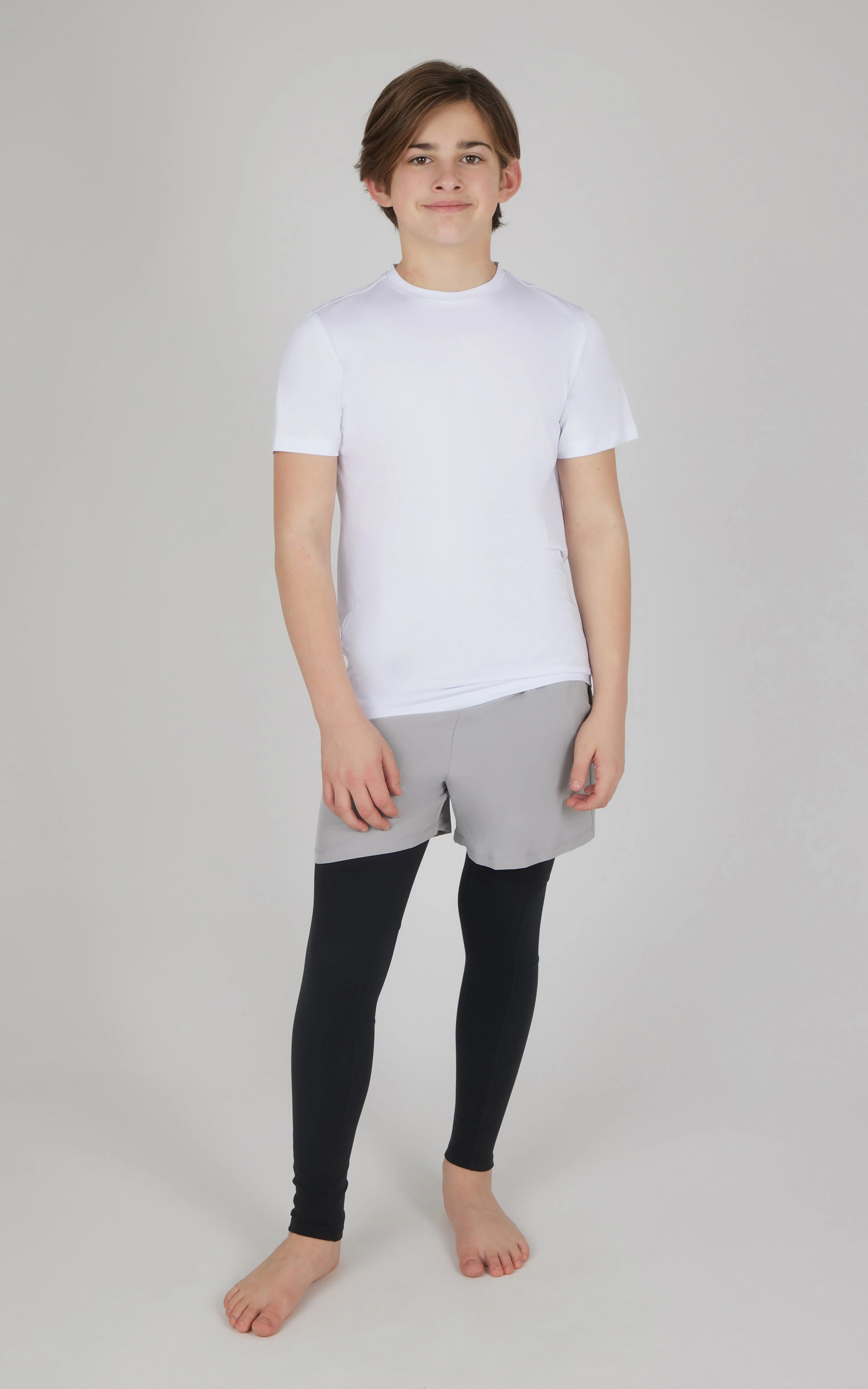 Boys 2 PK Running Short and Legging - Image 26