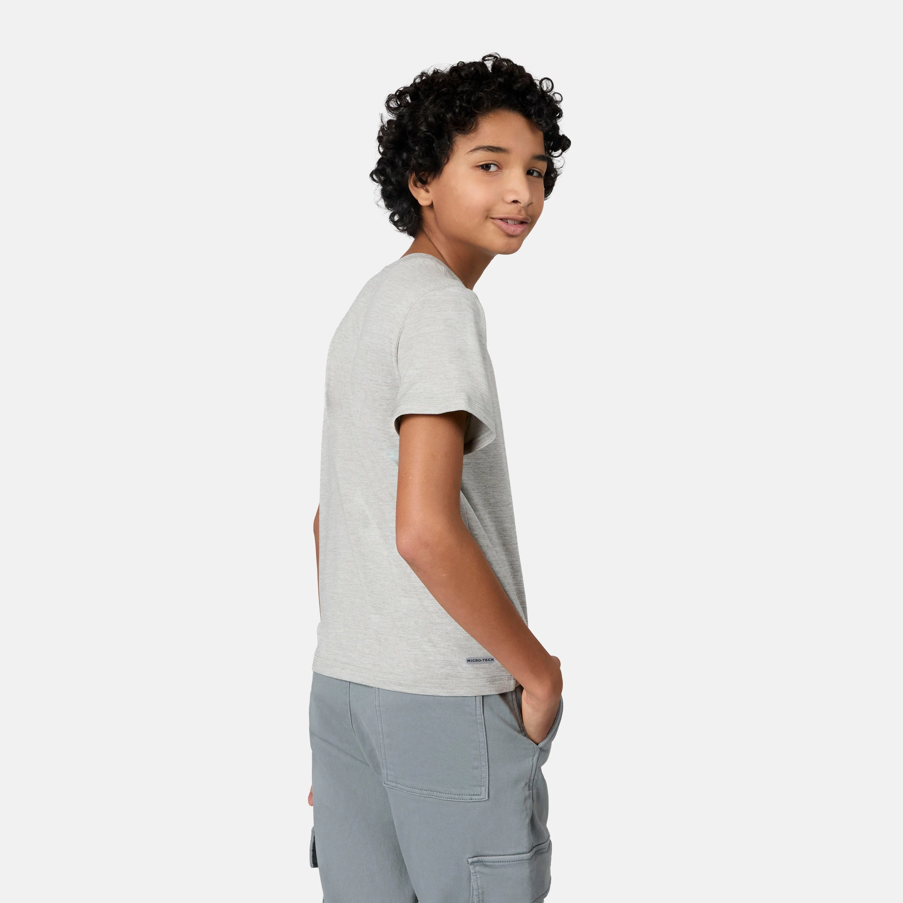 Boys' Microtech® Crew Neck Shirt - Image 20