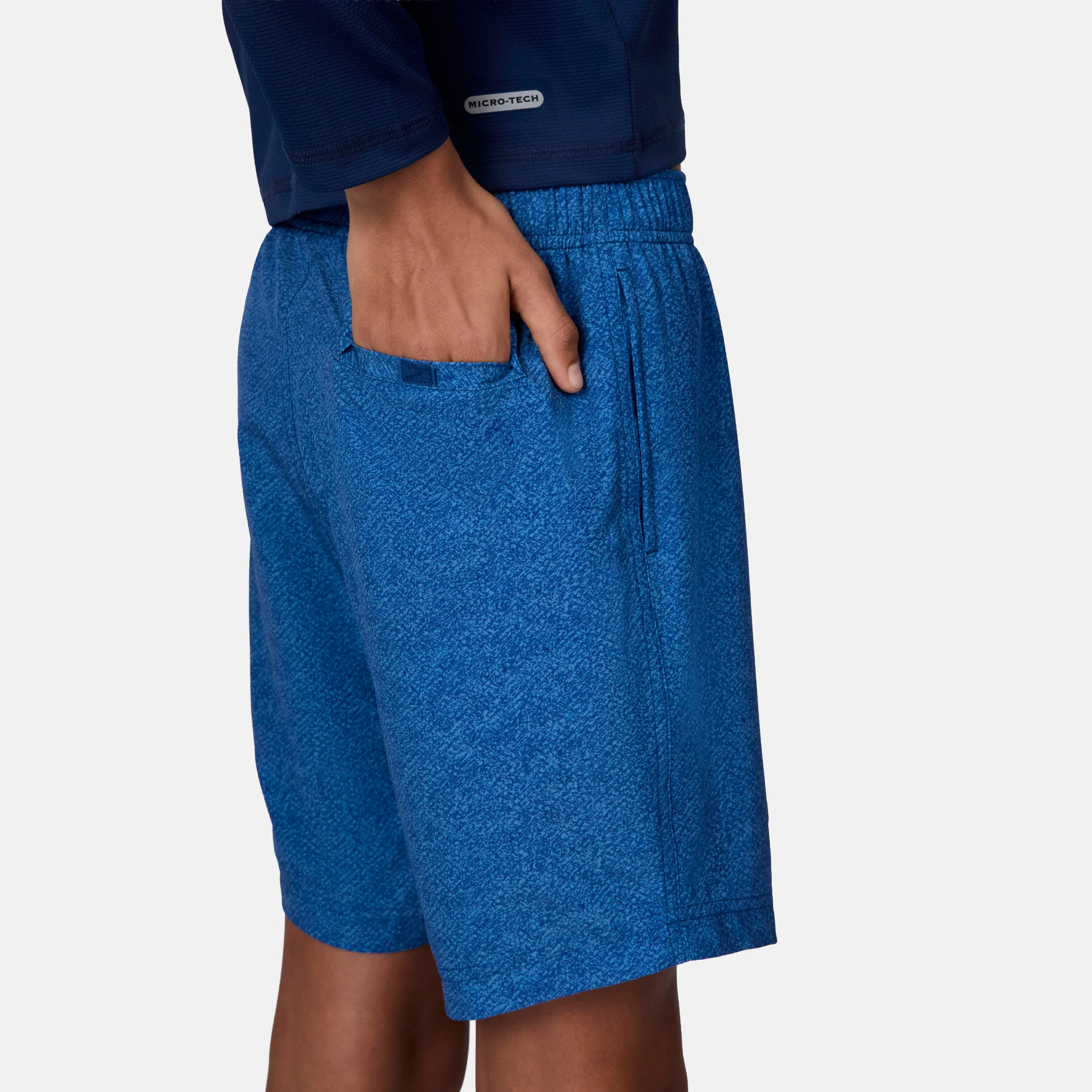 Boys' Textured Solid Swim Short - Image 5