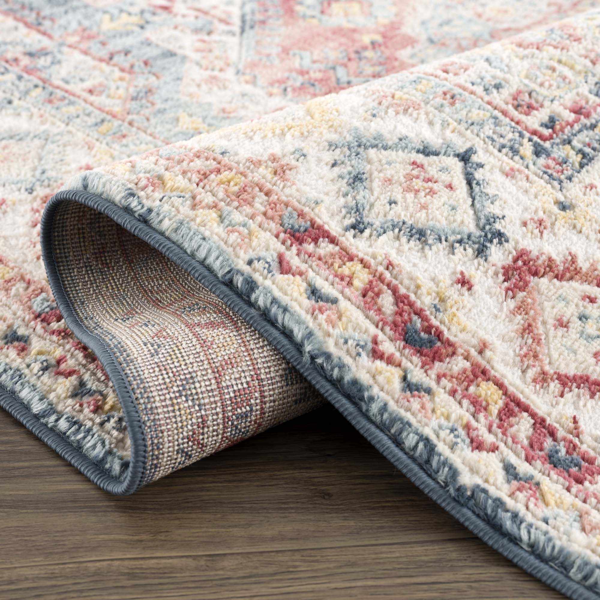 Brend Rust Medallion Area Rug - Image 6