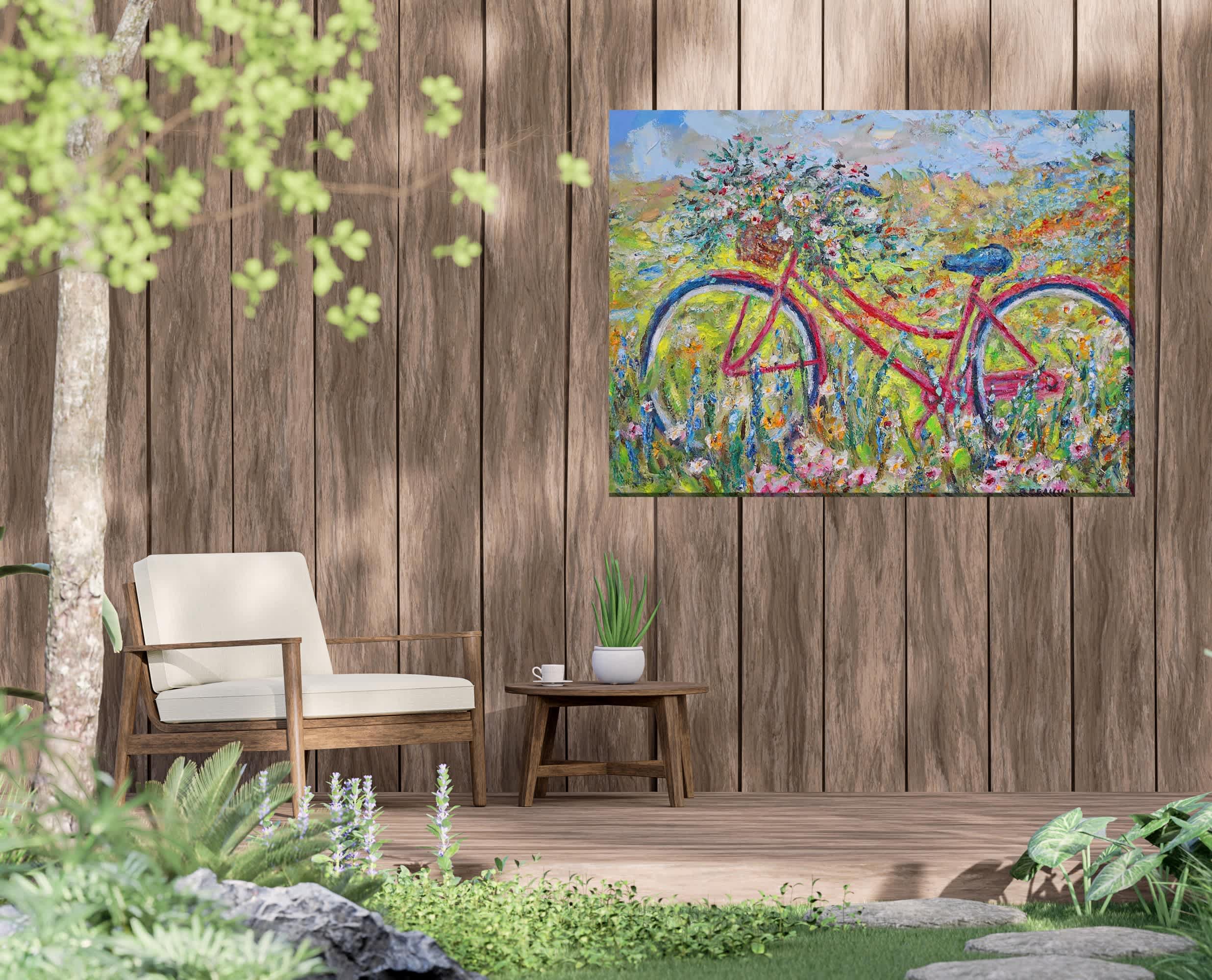 Brenda's Bike All Weather Outdoor Art - Image 3