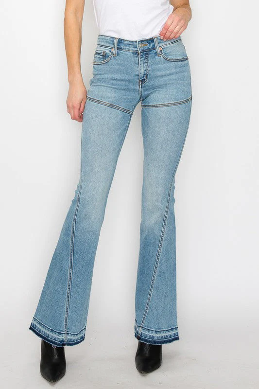 Brianna High Rise Skinny Flare Jeans (Reg & Plus) - Image 17
