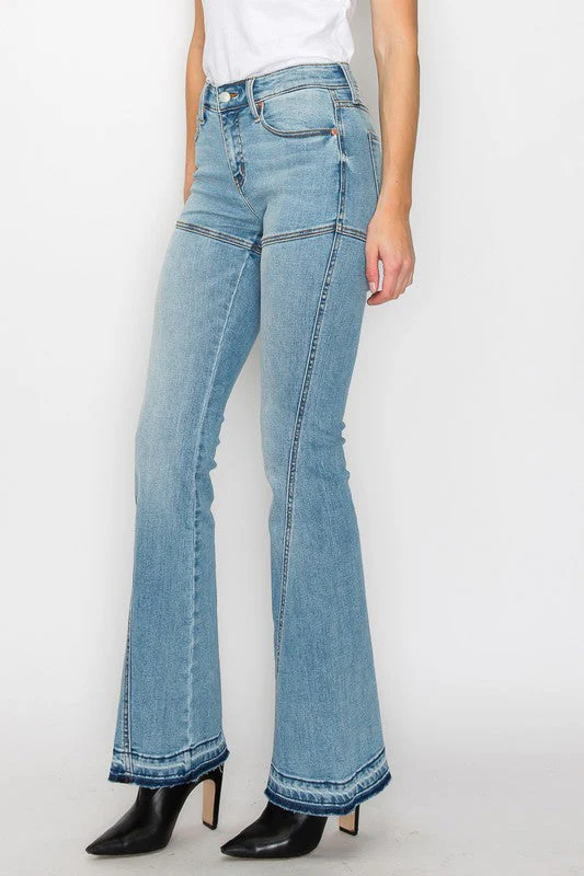 Brianna High Rise Skinny Flare Jeans (Reg & Plus) - Image 18