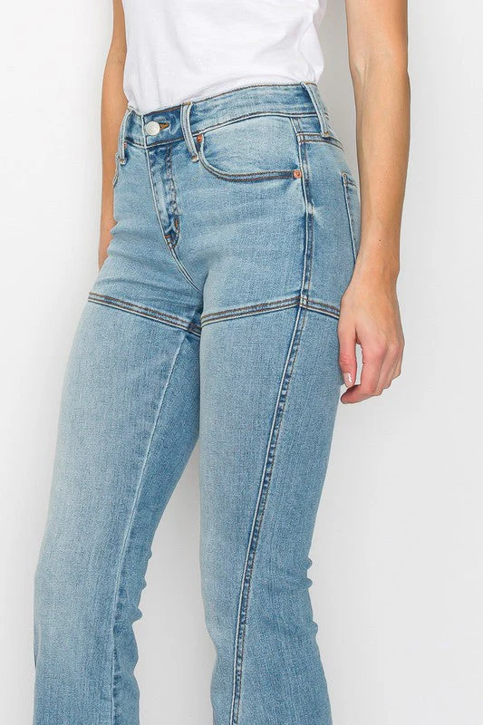 Brianna High Rise Skinny Flare Jeans (Reg & Plus) - Image 21