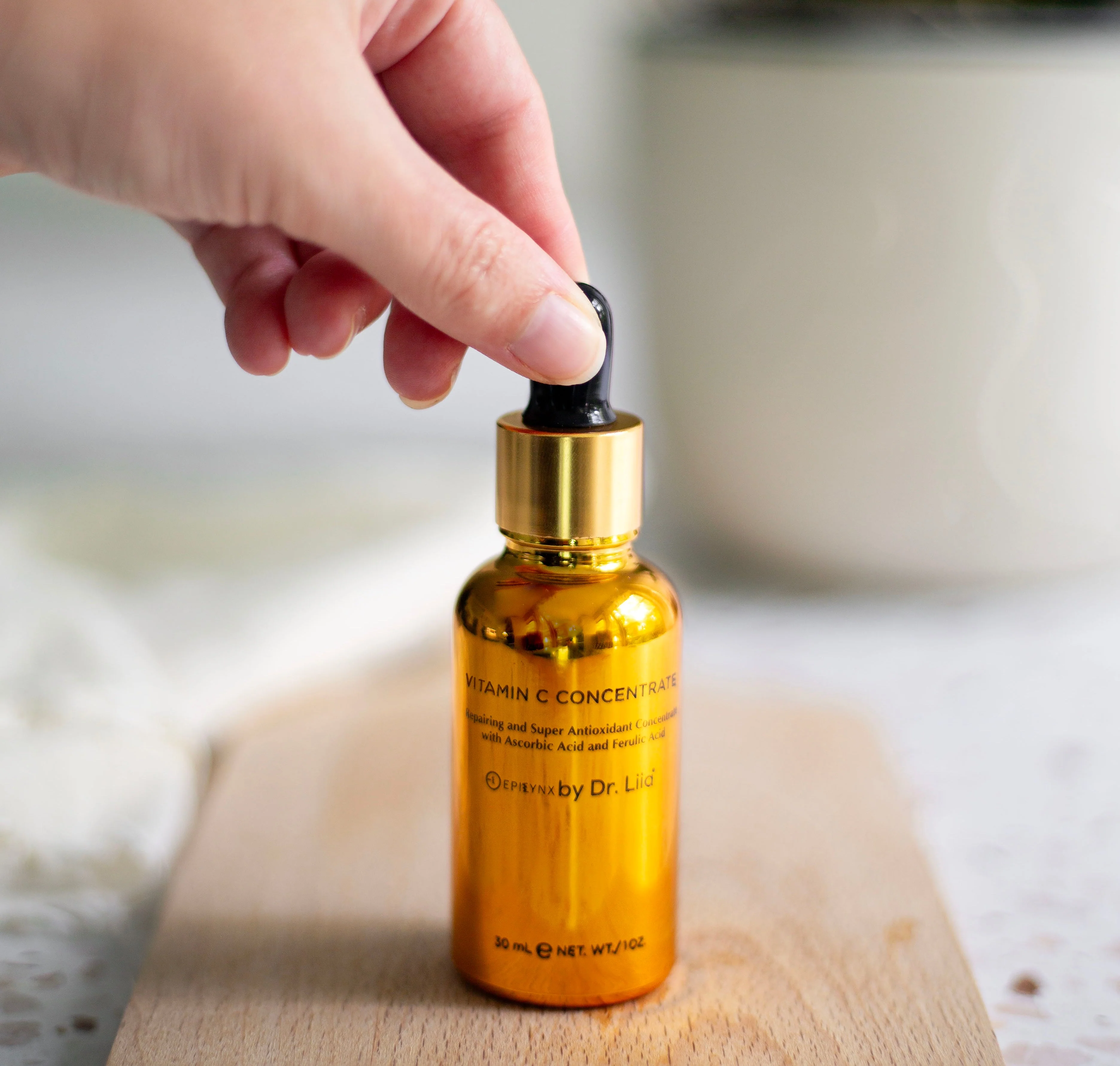 Brightening Vitamin C Glow Serum for Sensitive & Dry Skin – Vegan, Gluten-Free, Anti-Aging, Fragrance-Free - Image 12