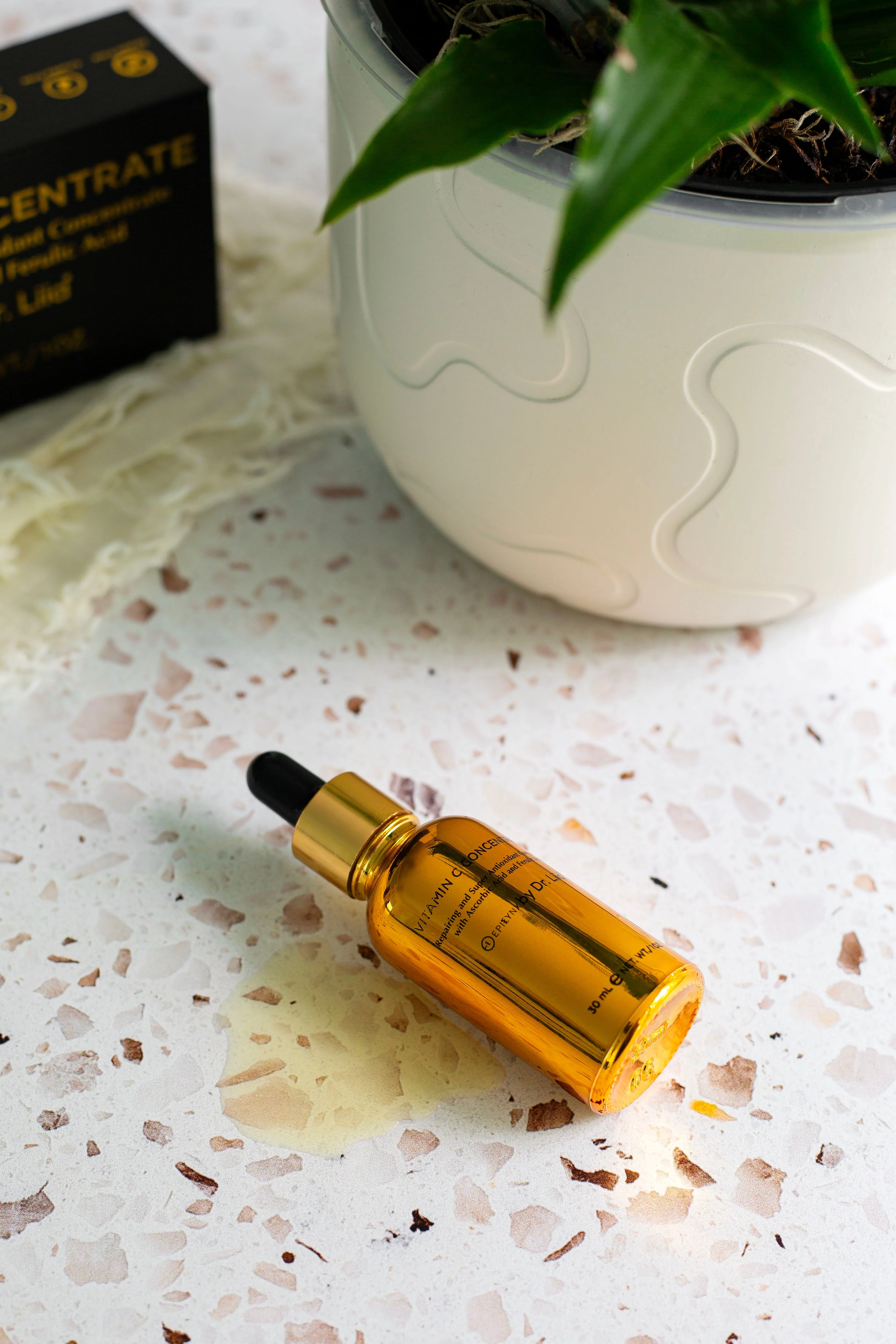 Brightening Vitamin C Glow Serum for Sensitive & Dry Skin – Vegan, Gluten-Free, Anti-Aging, Fragrance-Free - Image 8