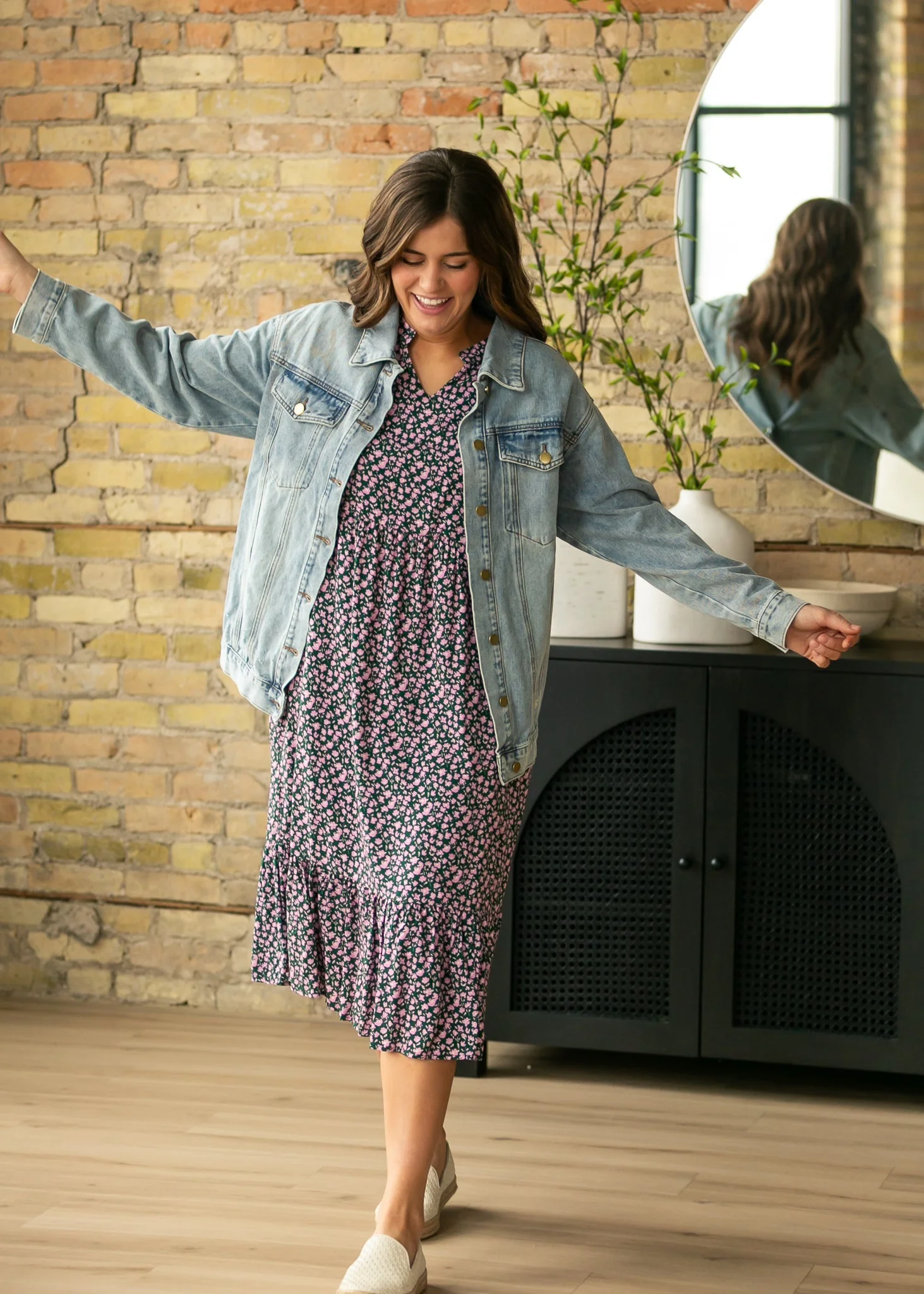 Brinx Oversized Denim Jacket - Image 10