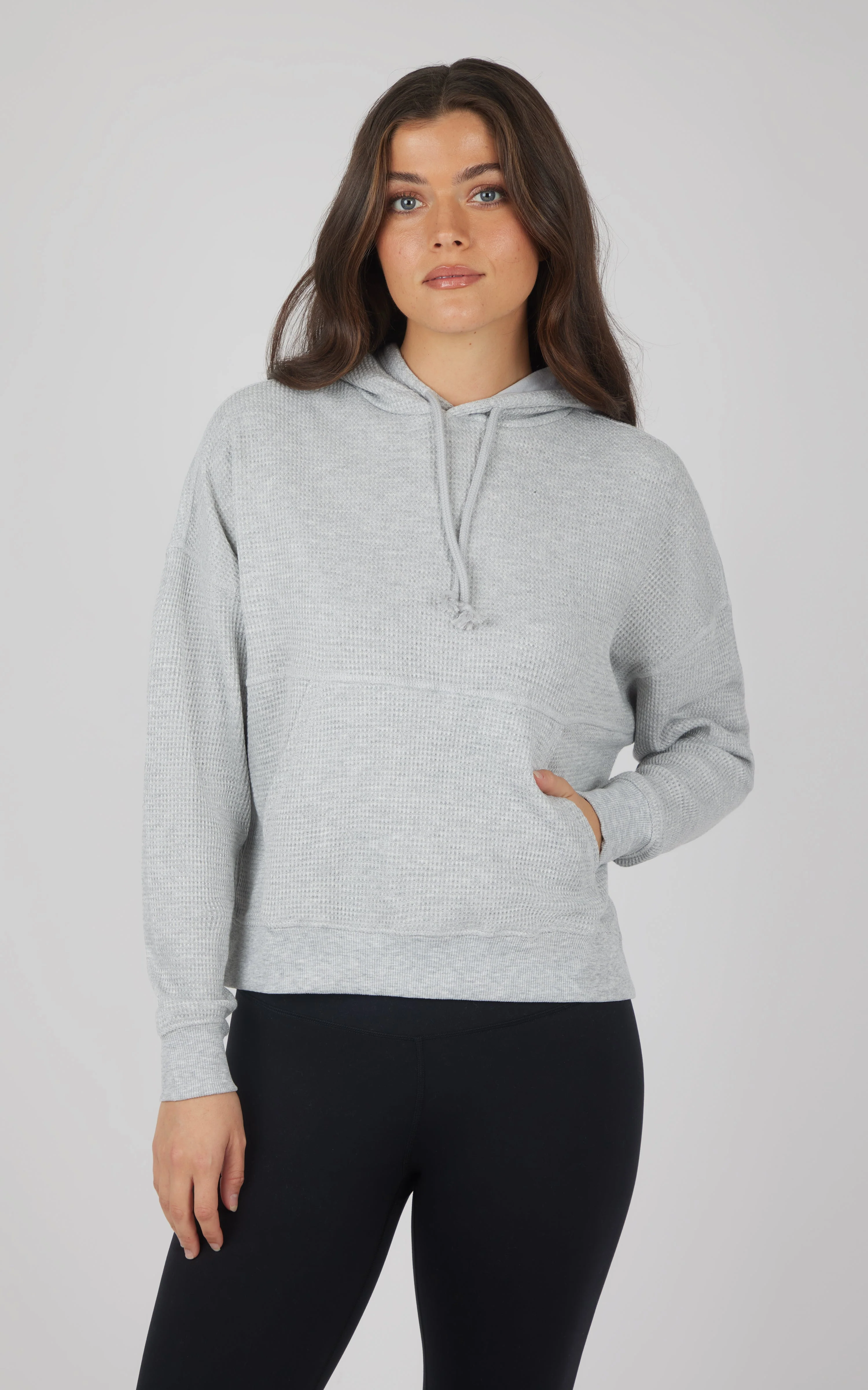Brushed Inside Waffle Offline Pullover Hoodie - Image 22