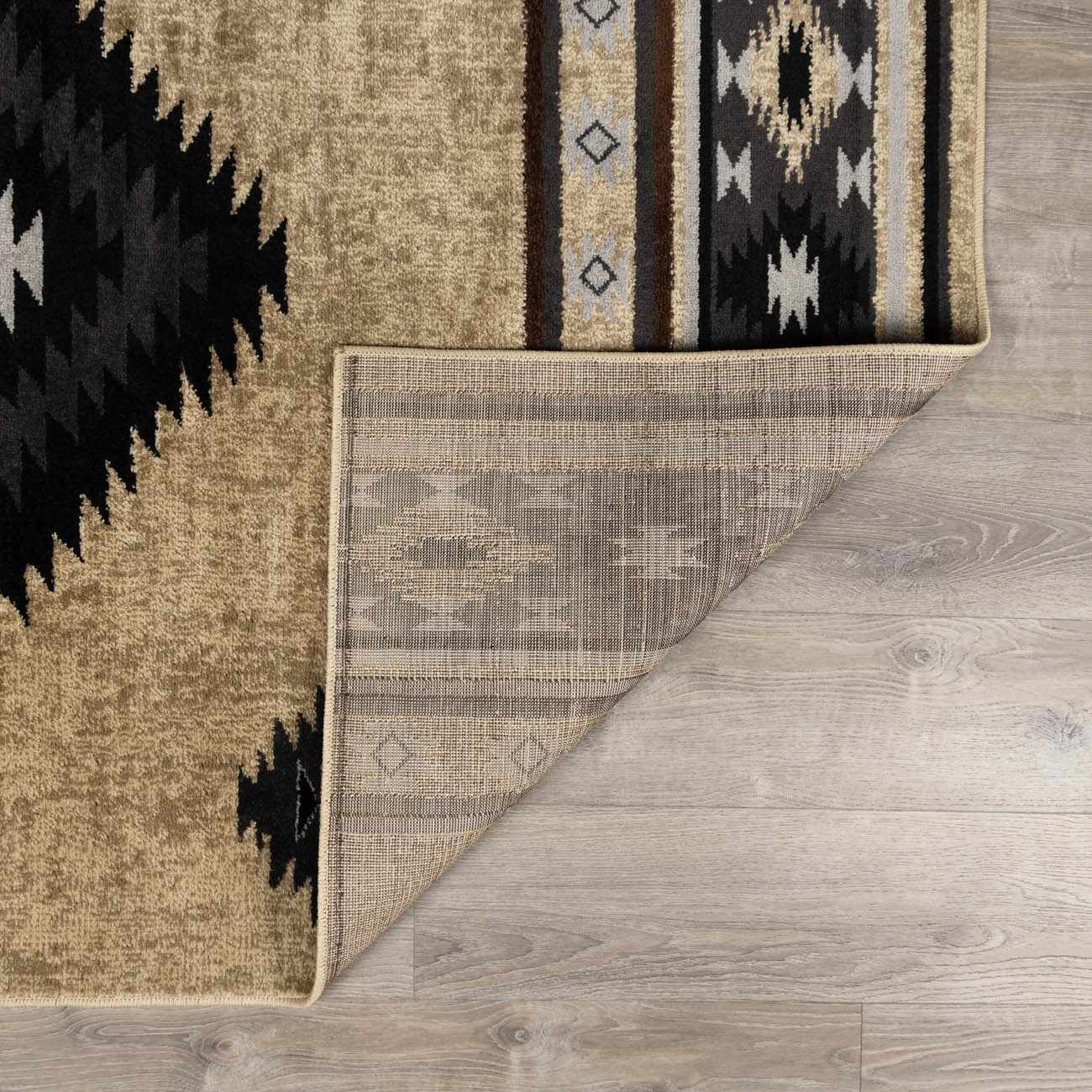 Buckhaven Brown Aztec Carpet - Image 5