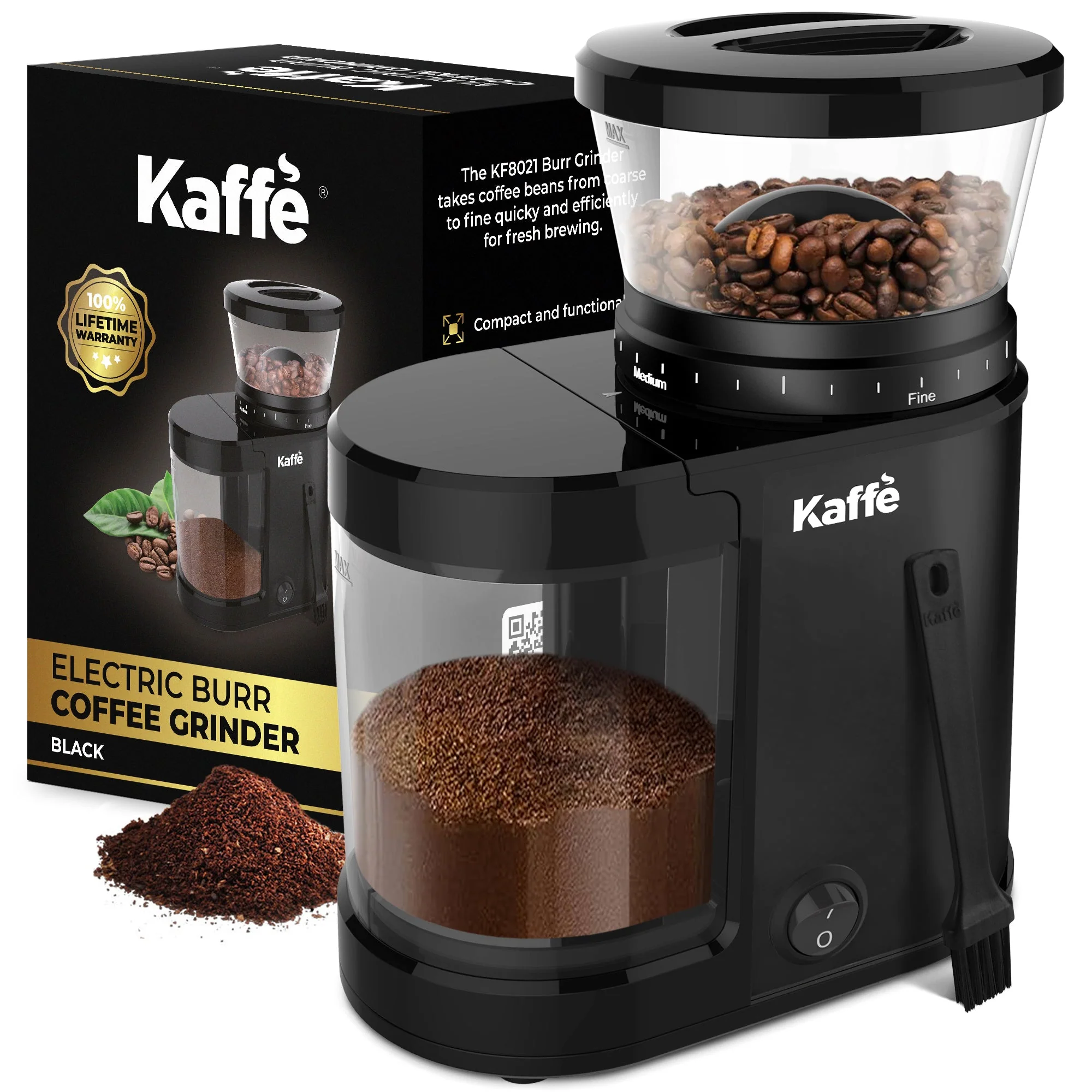 Burr Coffee Grinder, KF8021 - Image 2