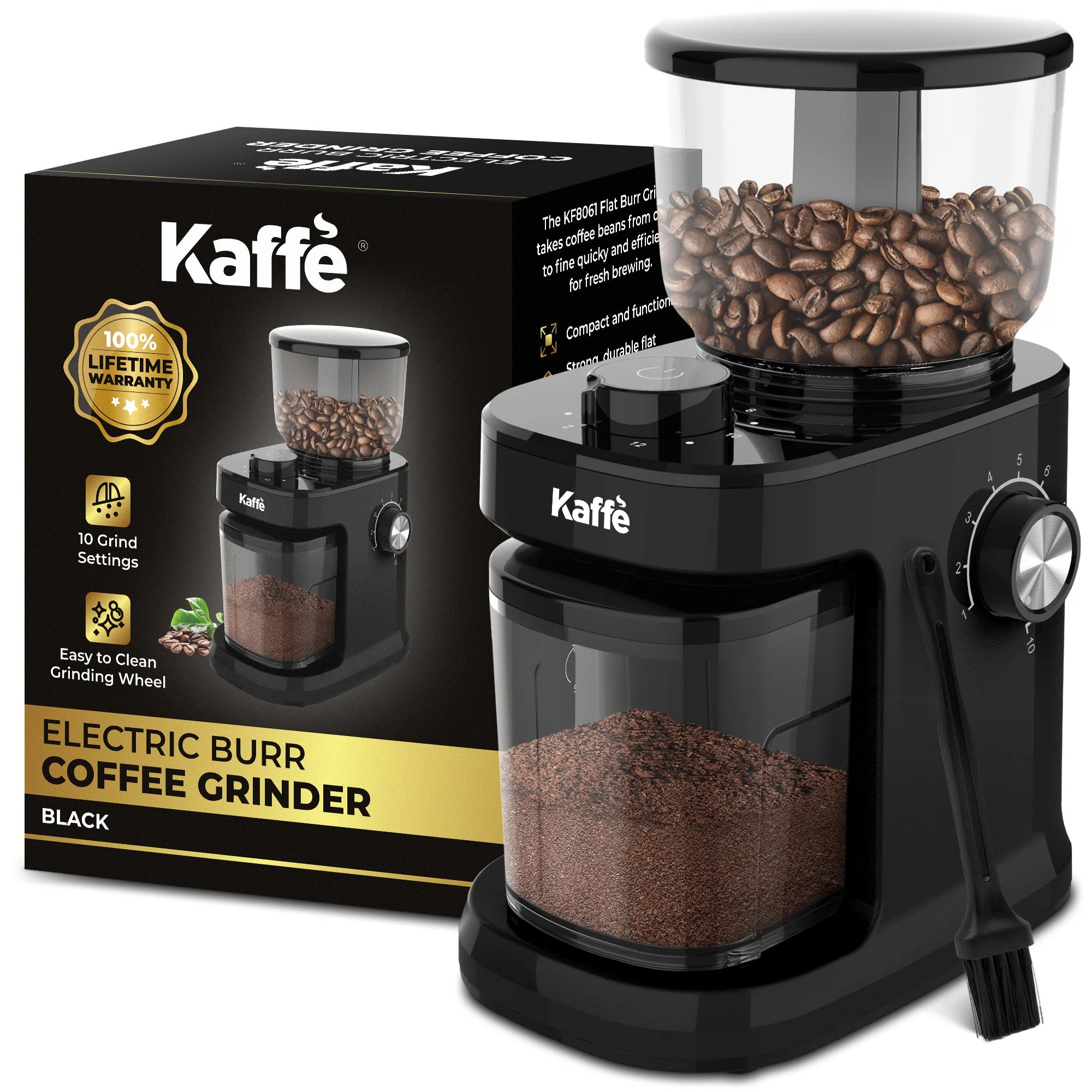 Burr Coffee Grinder, KF8061 - Image 2