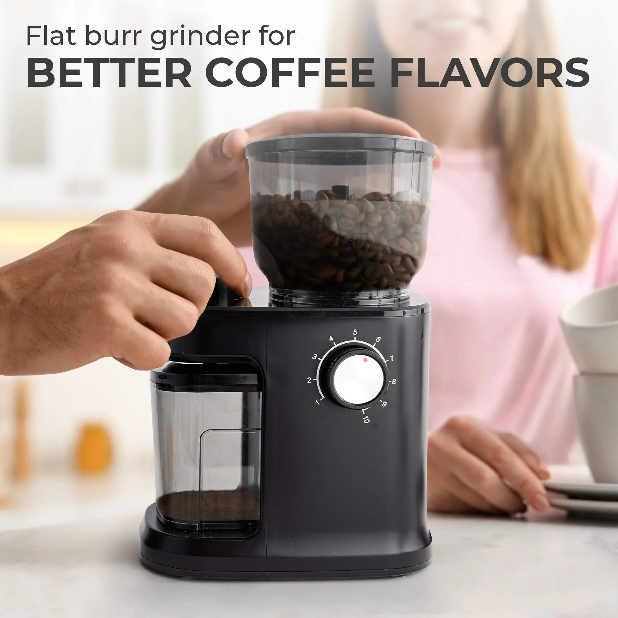 Burr Coffee Grinder, KF8061 - Image 7