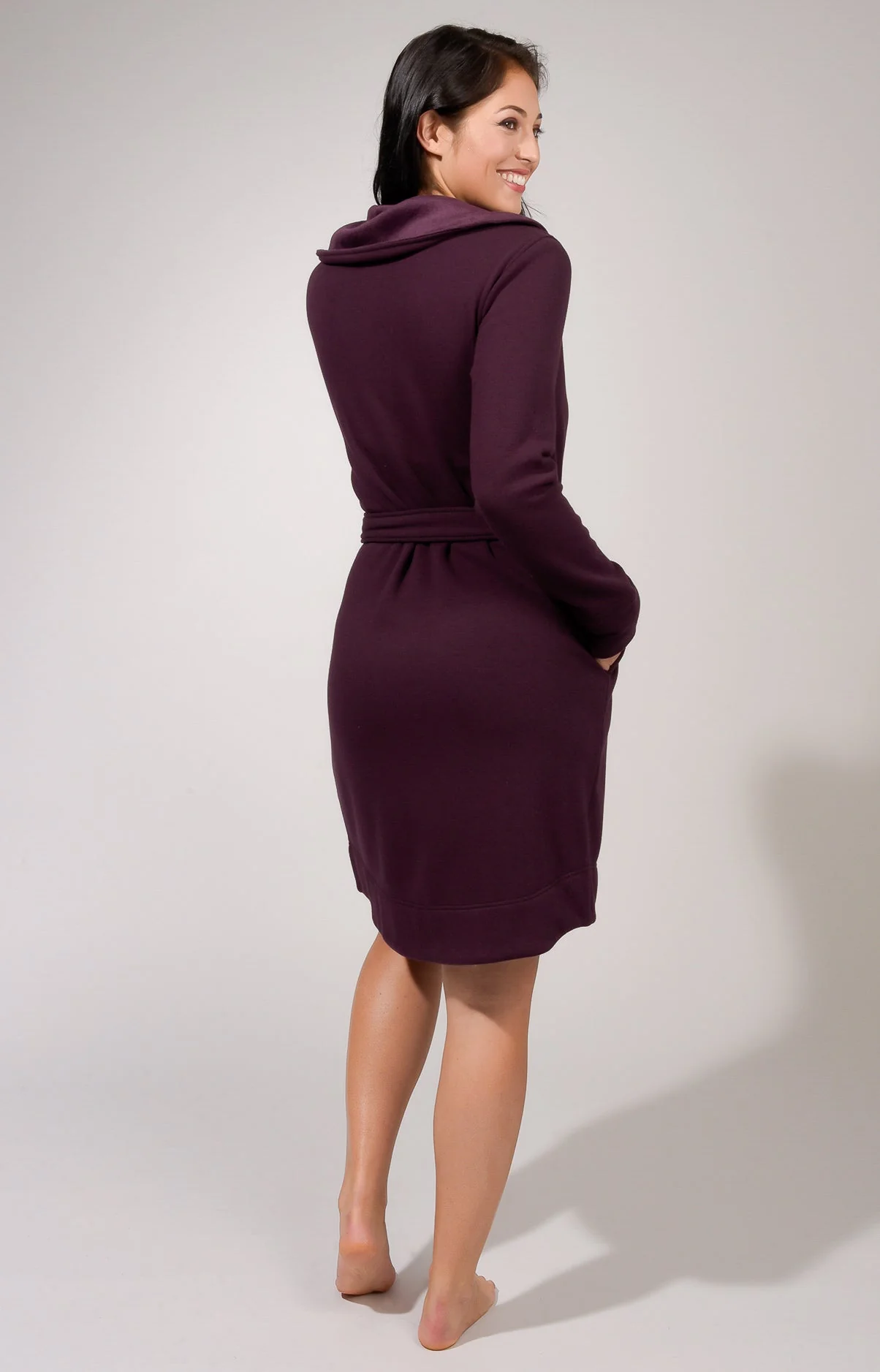 Butter Fleece Lined Robe - Our Ocean Core Story - Image 19