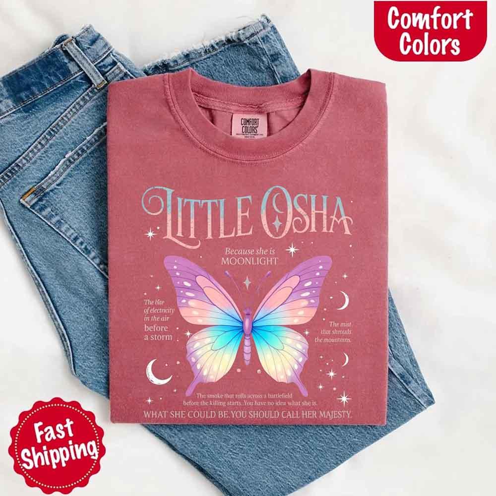 Butterfly Dreamscape Comfort Colors T-Shirt – Soft Aesthetic Tee for Women - Image 12