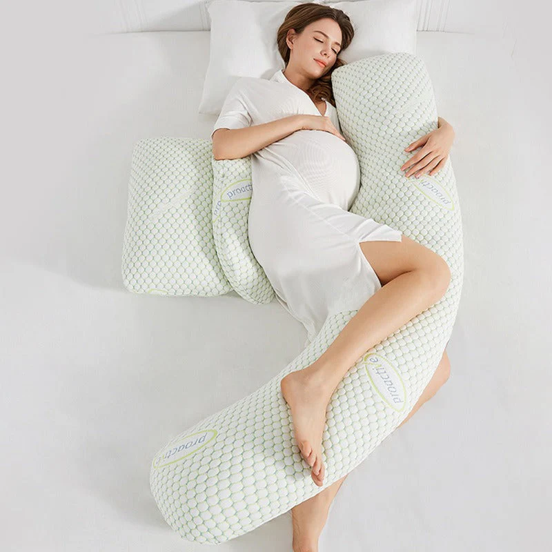 C-Shaped Maternity Pregnancy Body Pillow for Breastfeeding - Image 14