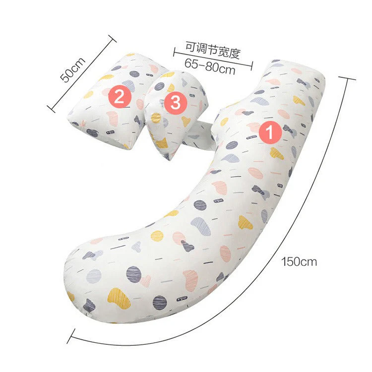 C-Shaped Maternity Pregnancy Body Pillow for Breastfeeding - Image 5