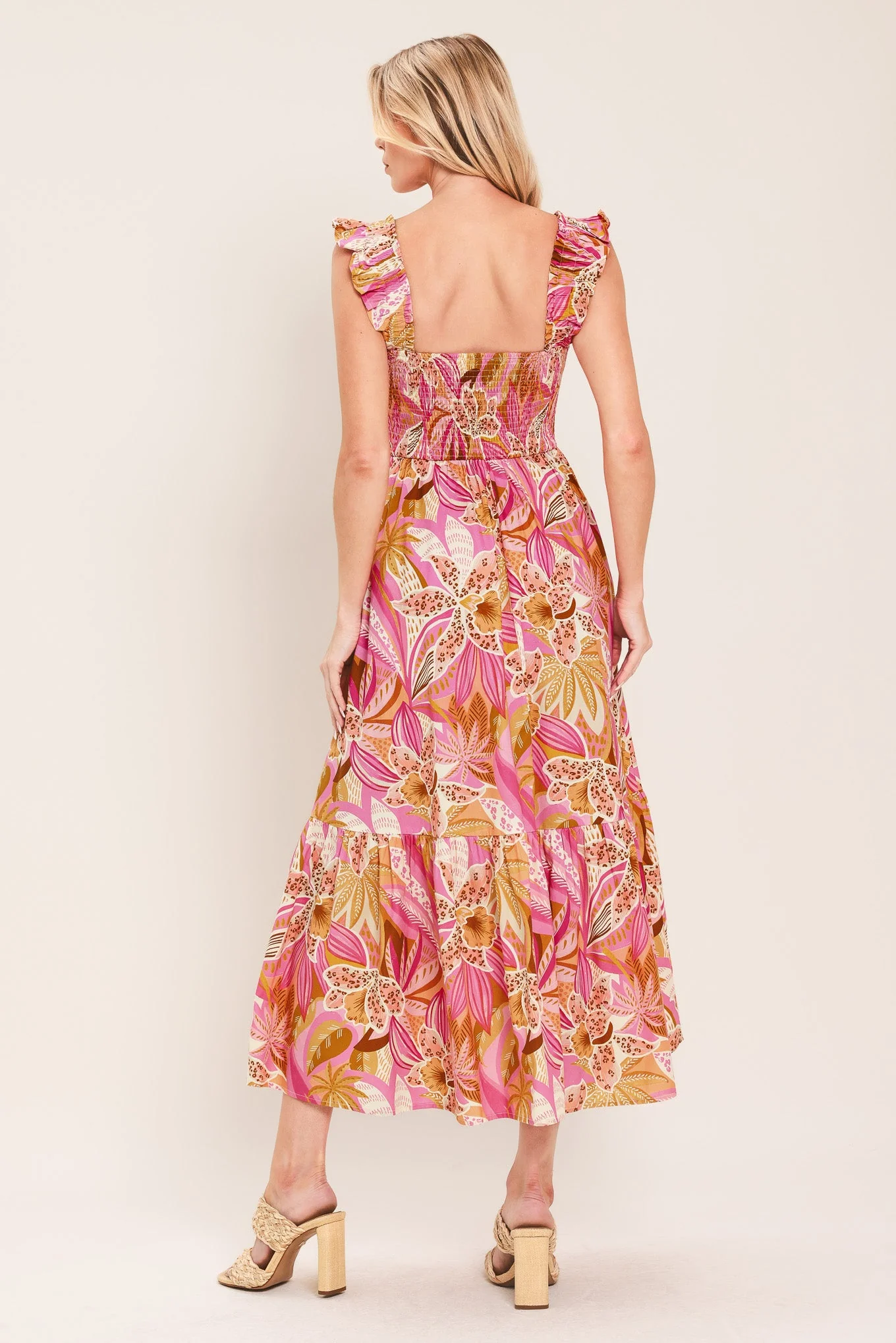 Cabana Crush Woven Midi Dress - Image 6