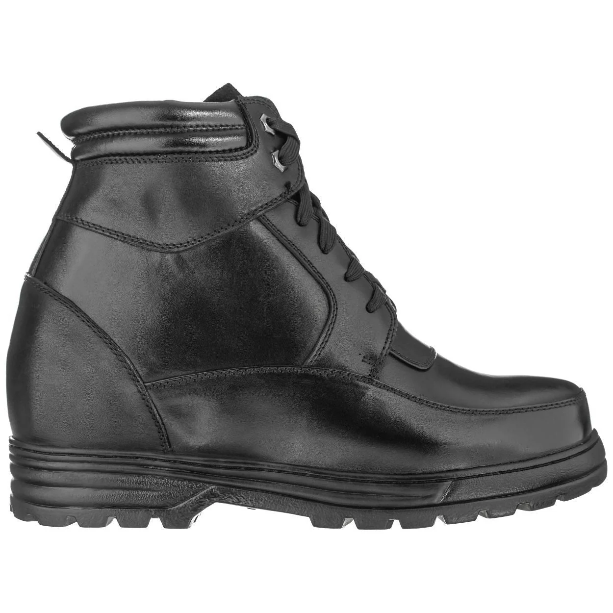 CALDEN Military-Style Leather Boots - 5.2 Inches - K881801 - Image 2
