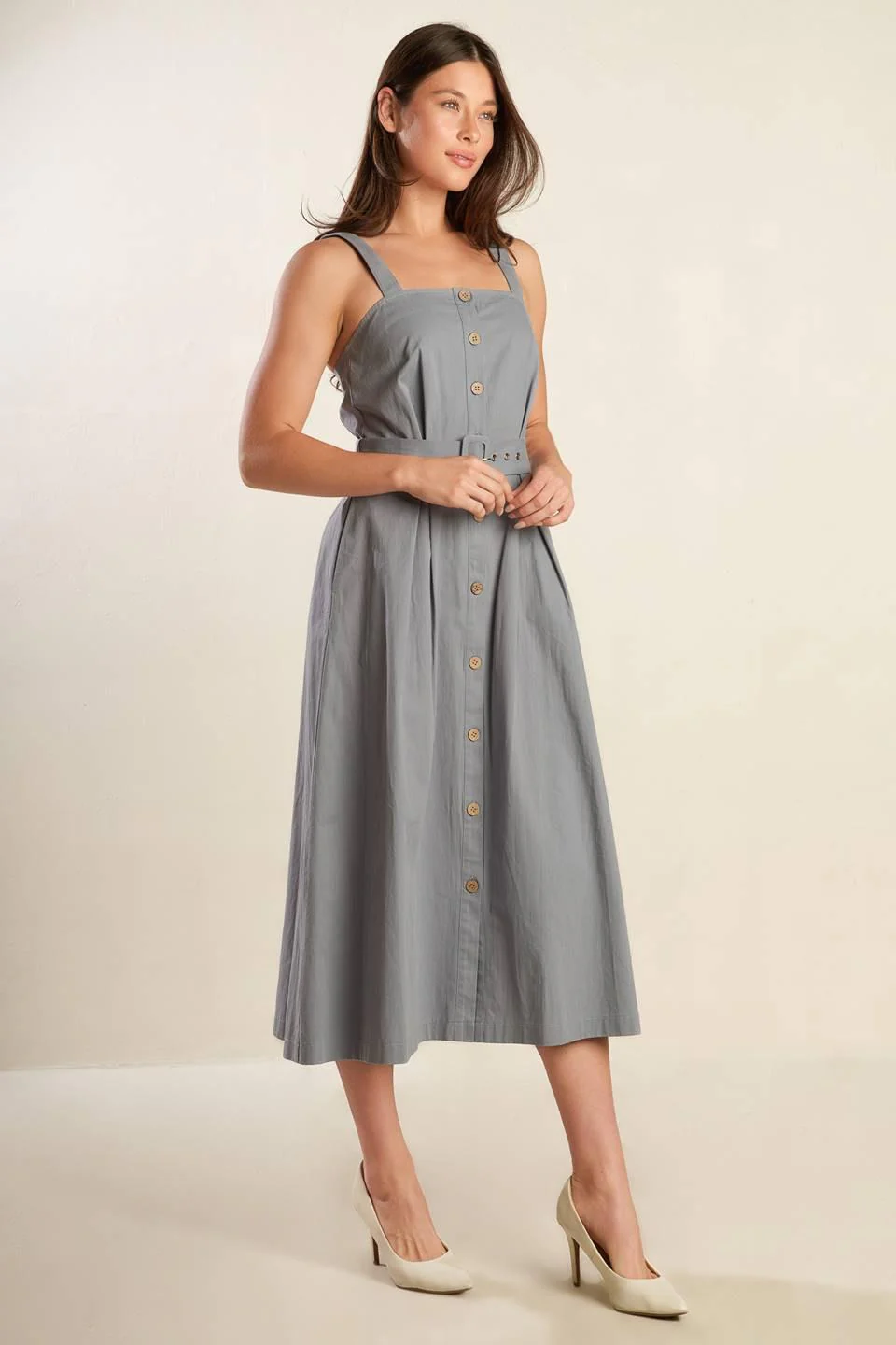 California Dreaming Woven Midi Dress - Image 10