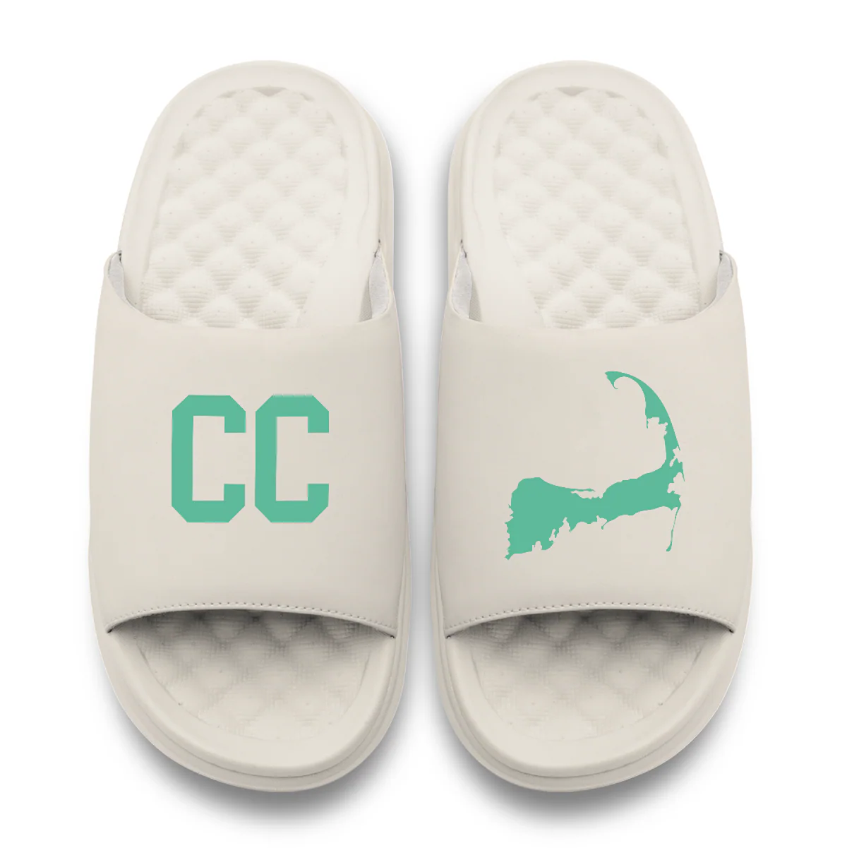 Cape Cod Outline Motive Slide Sandals - Image 5