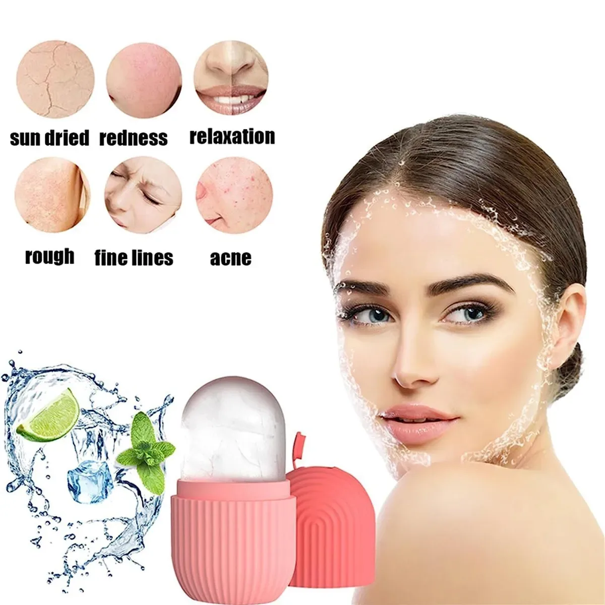 Capsule Shaped Silicone Ice Roller - Image 11