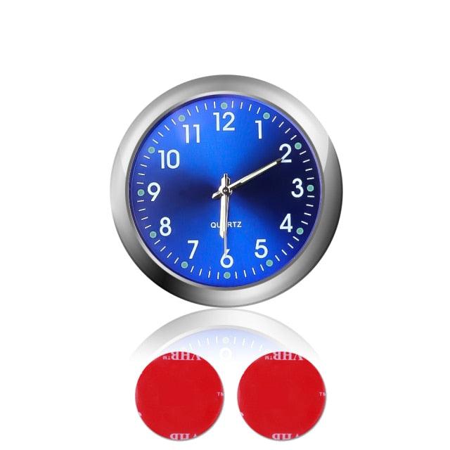 Car Clock Luminous Mini Automobiles Internal Stick-On Digital Watch  Stick on Dashboard Car Clock Mini Tiny Small Luminous Car Vent Clocks Watch for Dashboard Boat Bike Home Mechanics Quartz Clocks Auto Ornament Car Accessories Gifts - Image 10