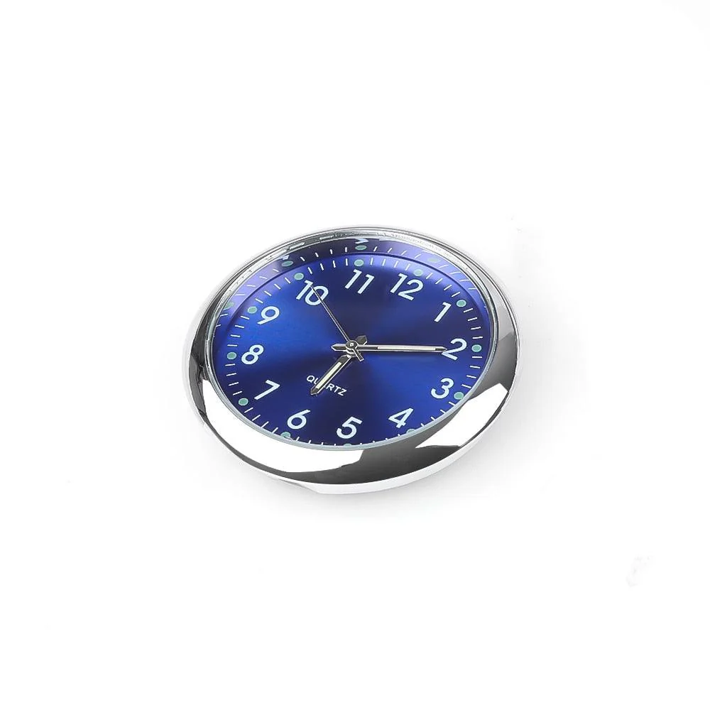Car Clock Luminous Mini Automobiles Internal Stick-On Digital Watch  Stick on Dashboard Car Clock Mini Tiny Small Luminous Car Vent Clocks Watch for Dashboard Boat Bike Home Mechanics Quartz Clocks Auto Ornament Car Accessories Gifts - Image 14