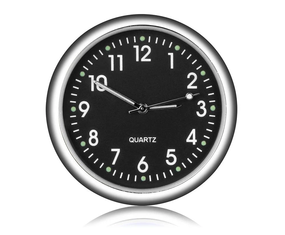 Car Clock Luminous Mini Automobiles Internal Stick-On Luminous Quartz Analog Watch Universal Pocket Mini Stick-On Clock for Car Boat Bike Home Digital Watch Mechanics Quartz Clocks Auto Ornament Car Accessories Gifts - Image 13