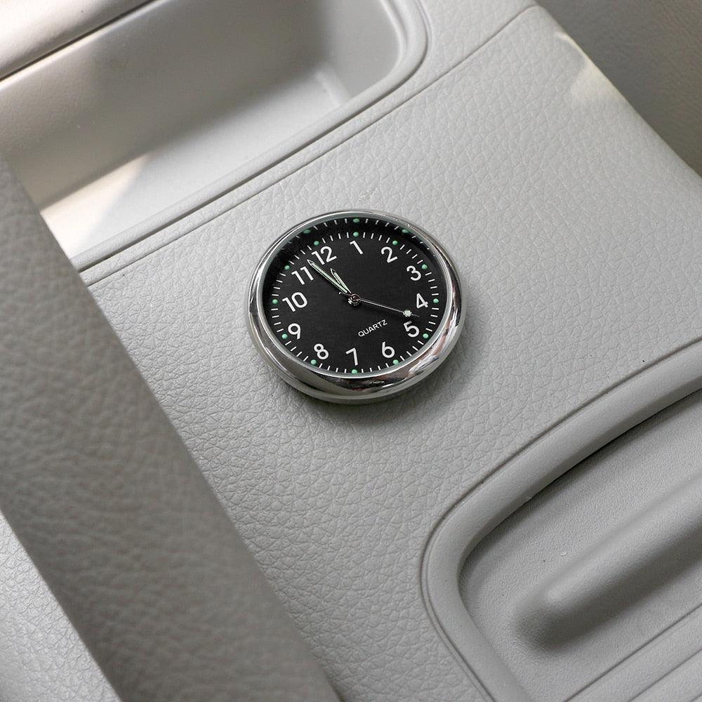 Car Clock Luminous Mini Automobiles Internal Stick-On Luminous Quartz Analog Watch Universal Pocket Mini Stick-On Clock for Car Boat Bike Home Digital Watch Mechanics Quartz Clocks Auto Ornament Car Accessories Gifts - Image 14