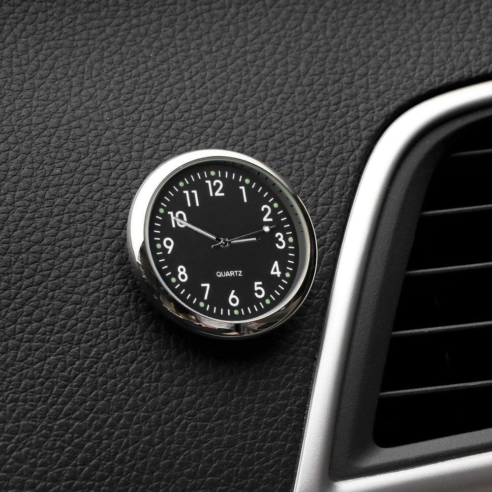Car Clock Luminous Mini Automobiles Internal Stick-On Luminous Quartz Analog Watch Universal Pocket Mini Stick-On Clock for Car Boat Bike Home Digital Watch Mechanics Quartz Clocks Auto Ornament Car Accessories Gifts - Image 16