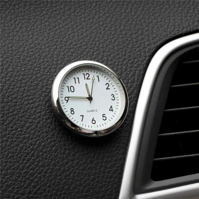 Car Clock Luminous Mini Automobiles Internal Stick-On Luminous Quartz Analog Watch Universal Pocket Mini Stick-On Clock for Car Boat Bike Home Digital Watch Mechanics Quartz Clocks Auto Ornament Car Accessories Gifts - Image 17