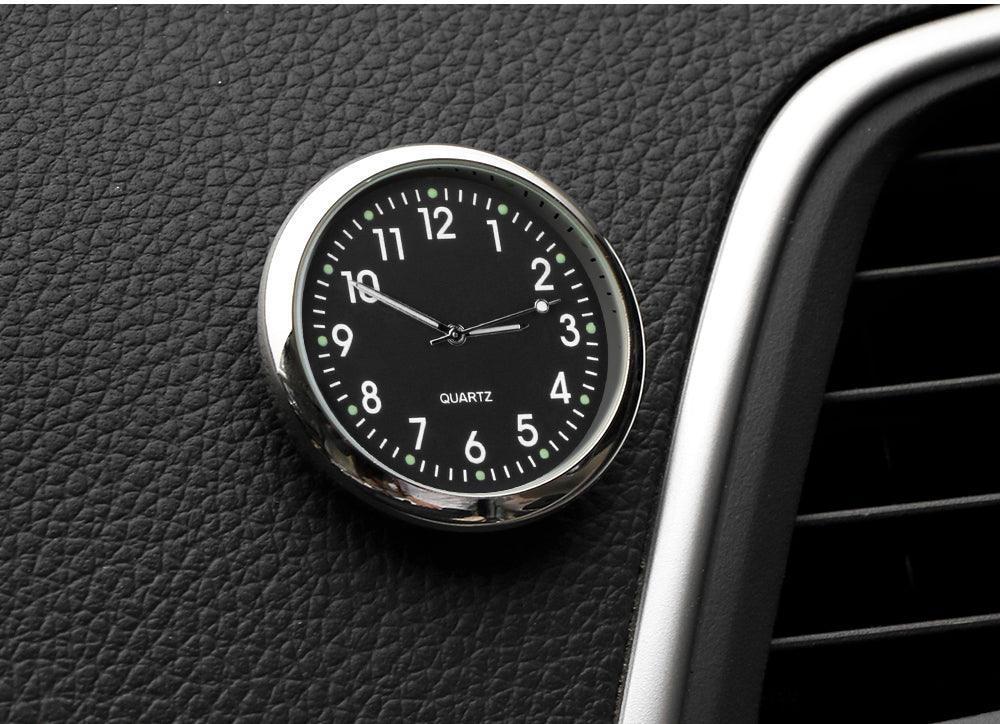 Car Clock Luminous Mini Automobiles Internal Stick-On Luminous Quartz Analog Watch Universal Pocket Mini Stick-On Clock for Car Boat Bike Home Digital Watch Mechanics Quartz Clocks Auto Ornament Car Accessories Gifts - Image 6