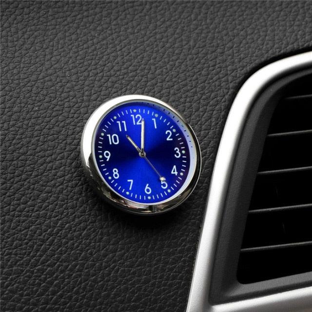Car Clock Luminous Mini Automobiles Internal Stick-On Luminous Quartz Analog Watch Universal Pocket Mini Stick-On Clock for Car Boat Bike Home Digital Watch Mechanics Quartz Clocks Auto Ornament Car Accessories Gifts - Image 7