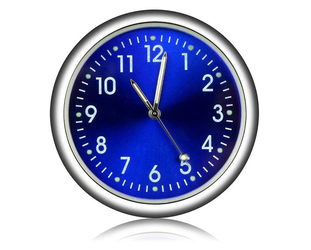 Car Clock Luminous Mini Automobiles Internal Stick-On Luminous Quartz Analog Watch Universal Pocket Mini Stick-On Clock for Car Boat Bike Home Digital Watch Mechanics Quartz Clocks Auto Ornament Car Accessories Gifts - Image 9