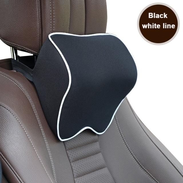 Car Seat Headrest Pillow Auto Memory Foam Car Neck Pillow Seat Head Support Lumbar Support For Office Chair Cushion Car Neck Headrest Pillow Car Accessories Cushion Auto Seat Head Support Neck Protector Automobiles Seat Neck Rest Car Neck For Car Auto - Image 14