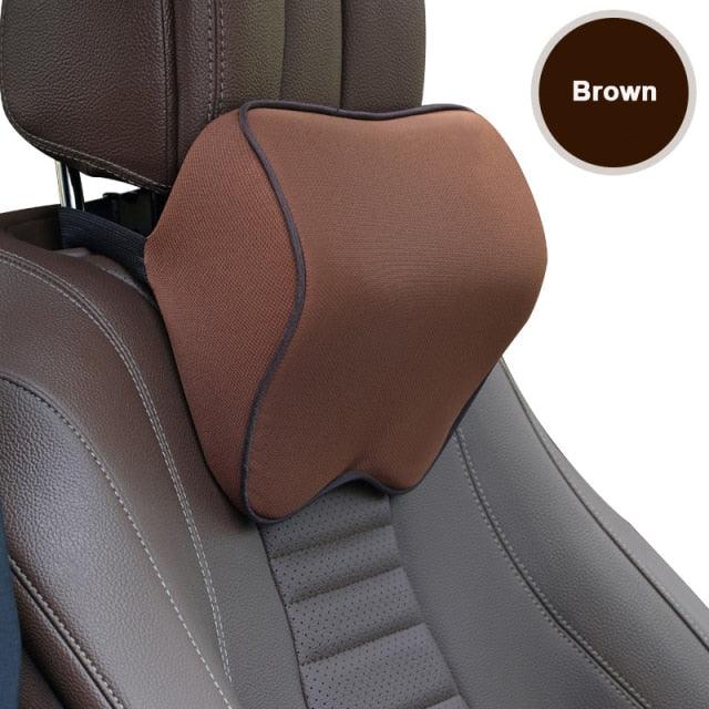 Car Seat Headrest Pillow Auto Memory Foam Car Neck Pillow Seat Head Support Lumbar Support For Office Chair Cushion Car Neck Headrest Pillow Car Accessories Cushion Auto Seat Head Support Neck Protector Automobiles Seat Neck Rest Car Neck For Car Auto - Image 3