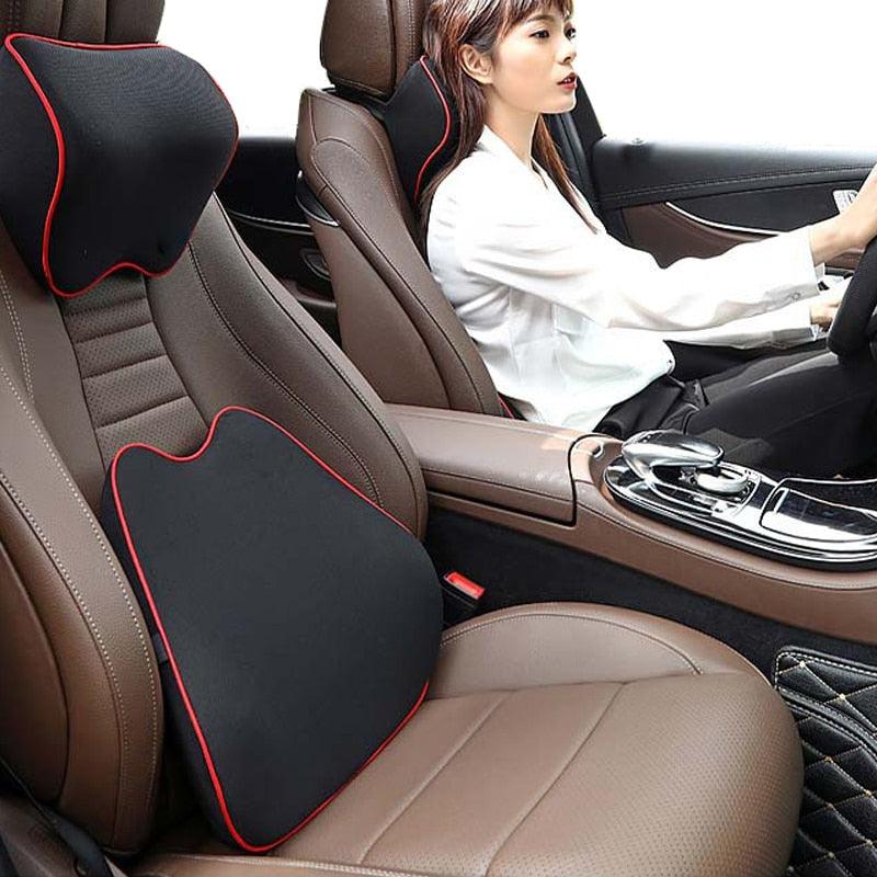 Car Seat Headrest Pillow Auto Memory Foam Car Neck Pillow Seat Head Support Lumbar Support For Office Chair Cushion Car Neck Headrest Pillow Car Accessories Cushion Auto Seat Head Support Neck Protector Automobiles Seat Neck Rest Car Neck For Car Auto - Image 9
